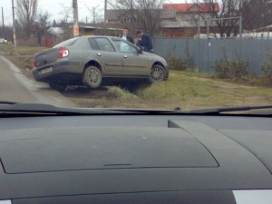 Clio Symbol accident