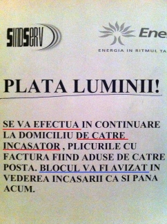 plata luminii