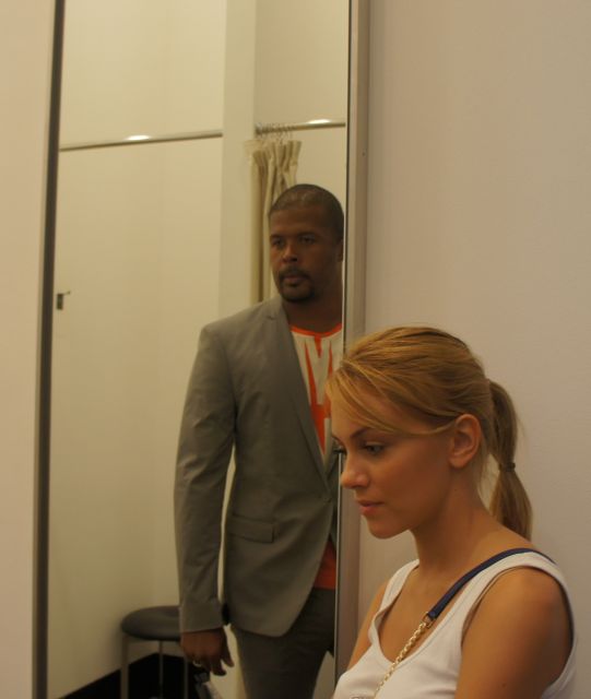 Cabral la shopping cu Andreea
