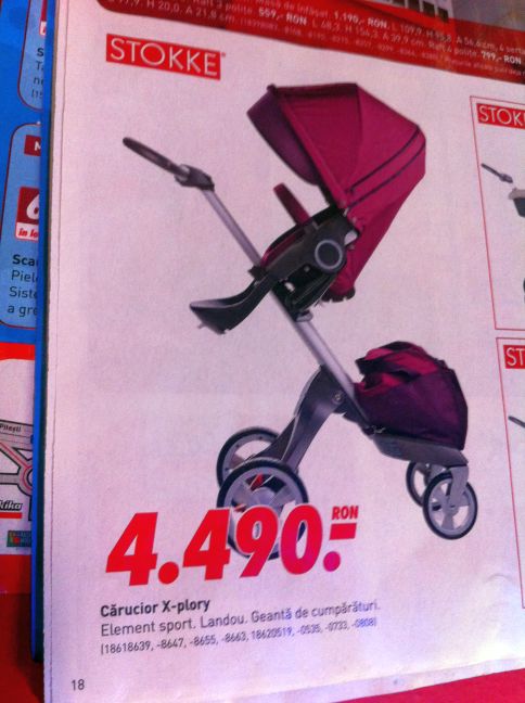 carucior copii de 4000 de lei